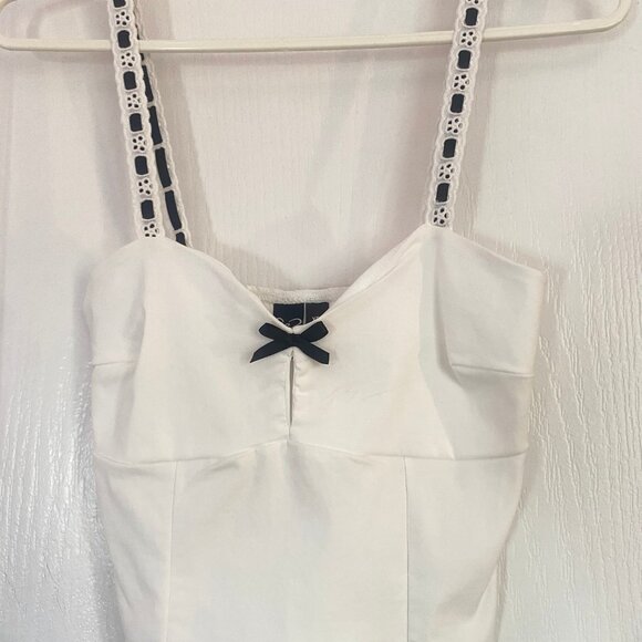 Windsor Bow Tie Tank Top - Picture 2 of 5